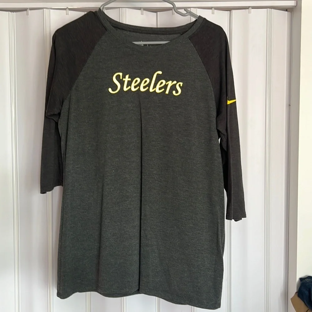 Nike Steelers 3/4 Sleeve Tee